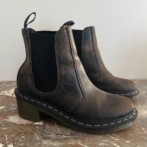 Dr.Martens Cadence Greenland Heeled Chelsea Boots W8